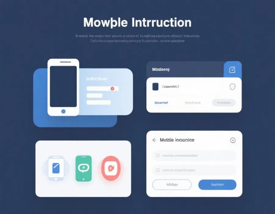 移动端下载说明示意图